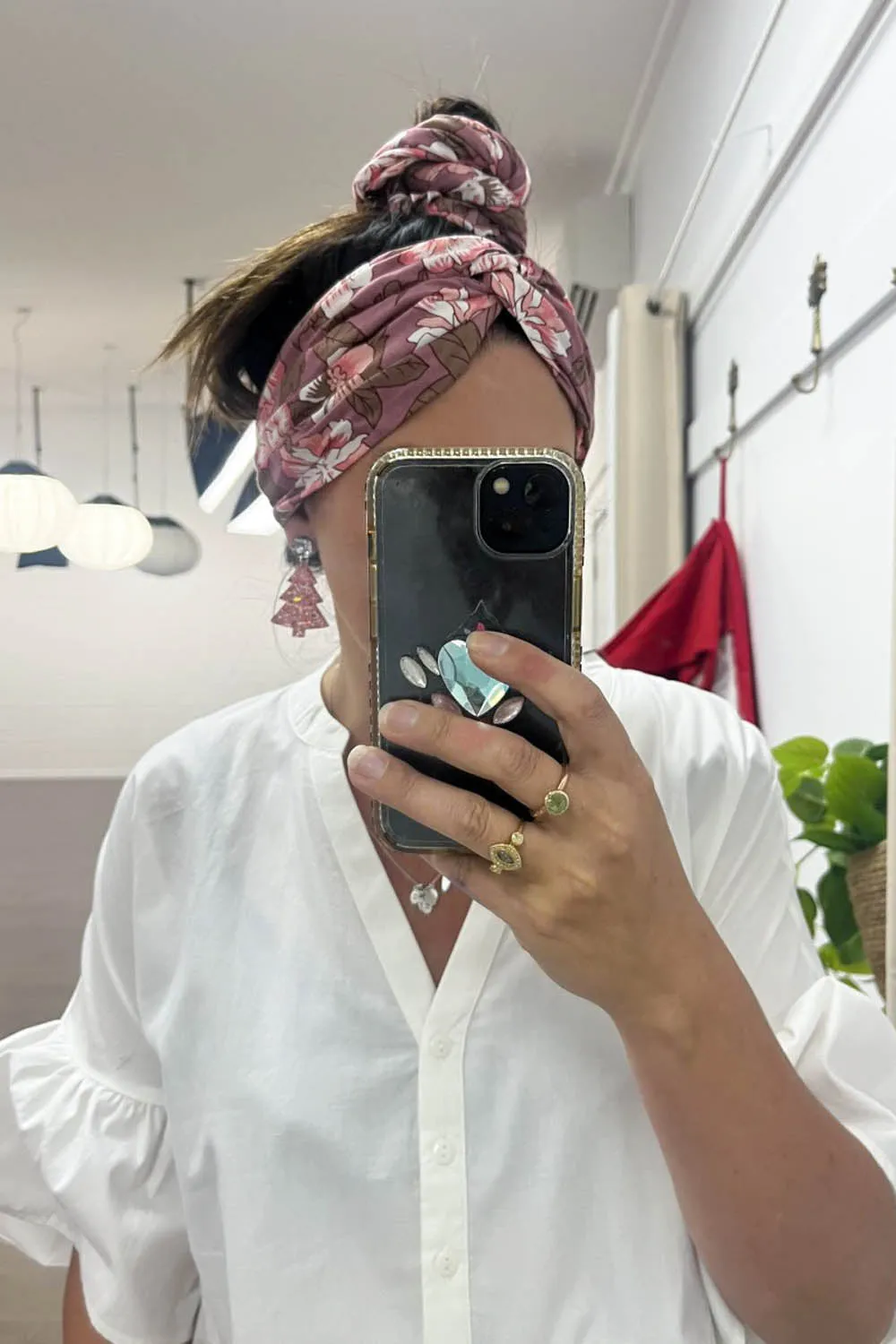 Printed Twist Headband