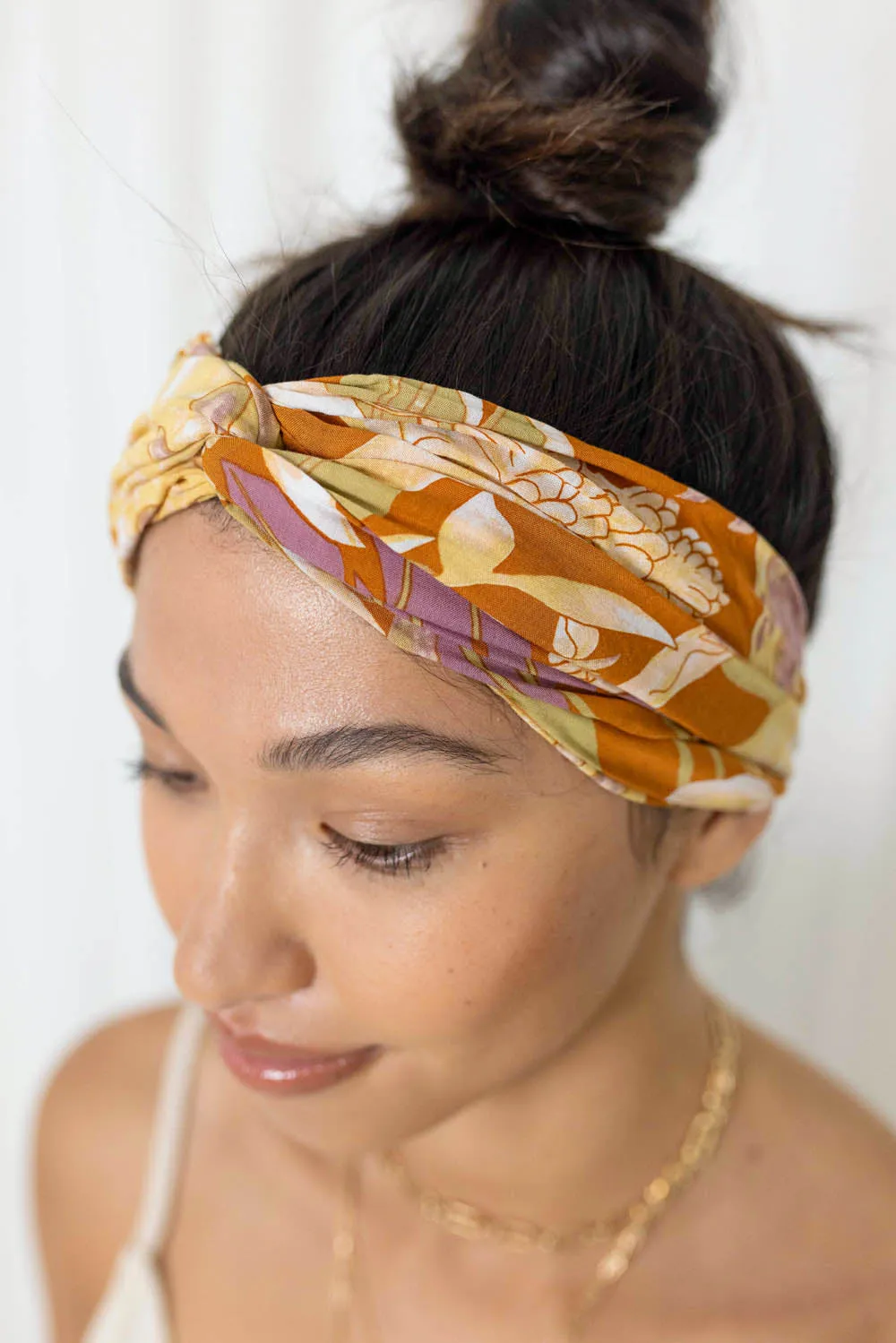Printed Twist Headband