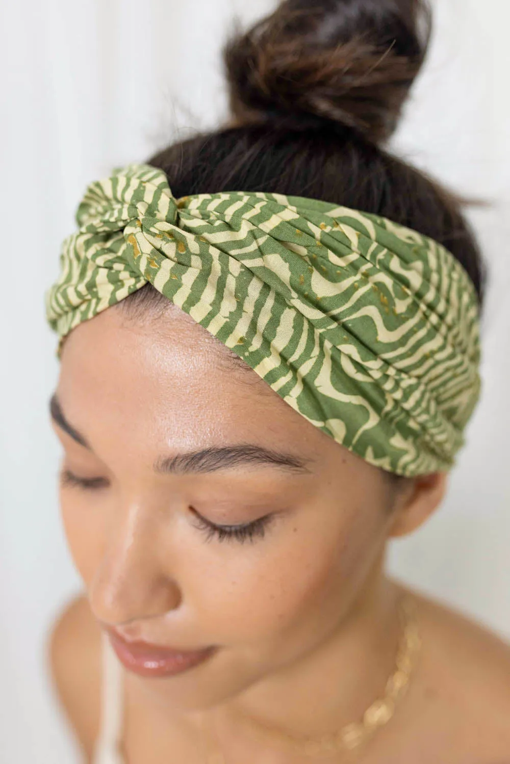 Printed Twist Headband