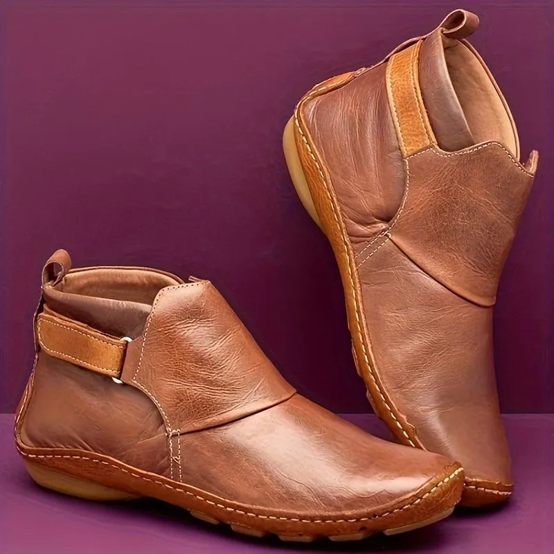Ruby | Trendy Slip-On Platform Boots