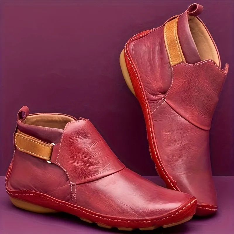 Ruby | Trendy Slip-On Platform Boots