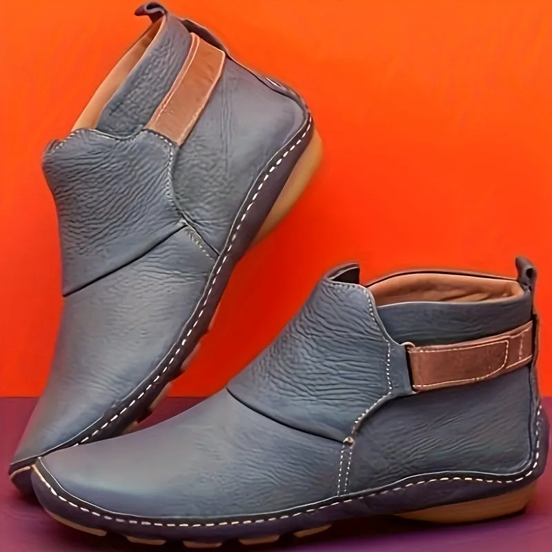Ruby | Trendy Slip-On Platform Boots