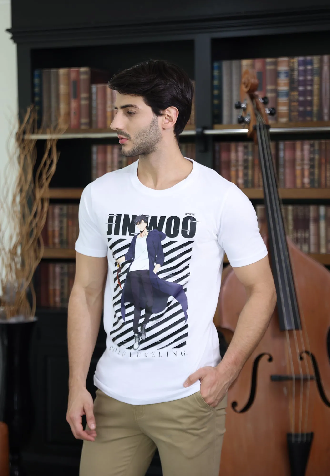 Ryusei x Solo Leveling | Tshirt Sung Jinwoo