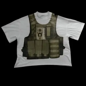 Sharp Shooter Tee - A Must-Have White Graphic T-Shirt