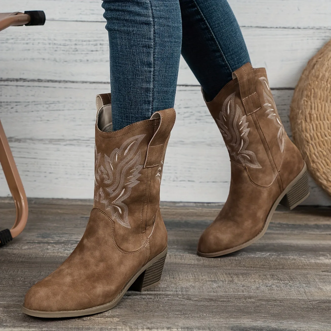Sienna | Vintage-Inspired Cowboy Boots