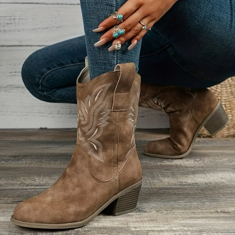 Sienna | Vintage-Inspired Cowboy Boots