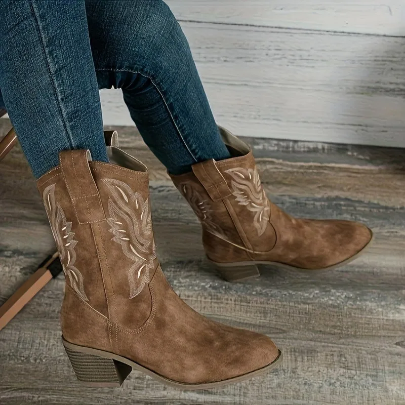 Sienna | Vintage-Inspired Cowboy Boots