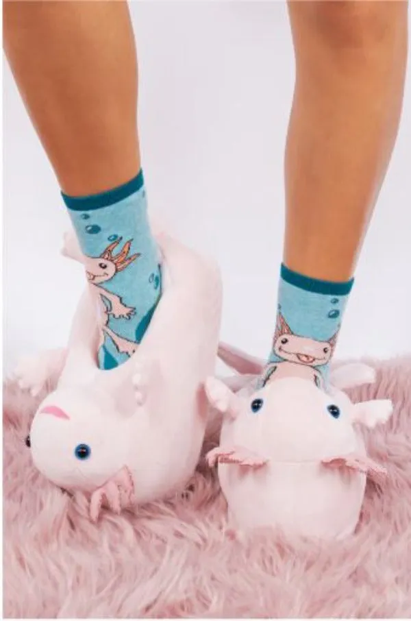 Slippers - Axolotl