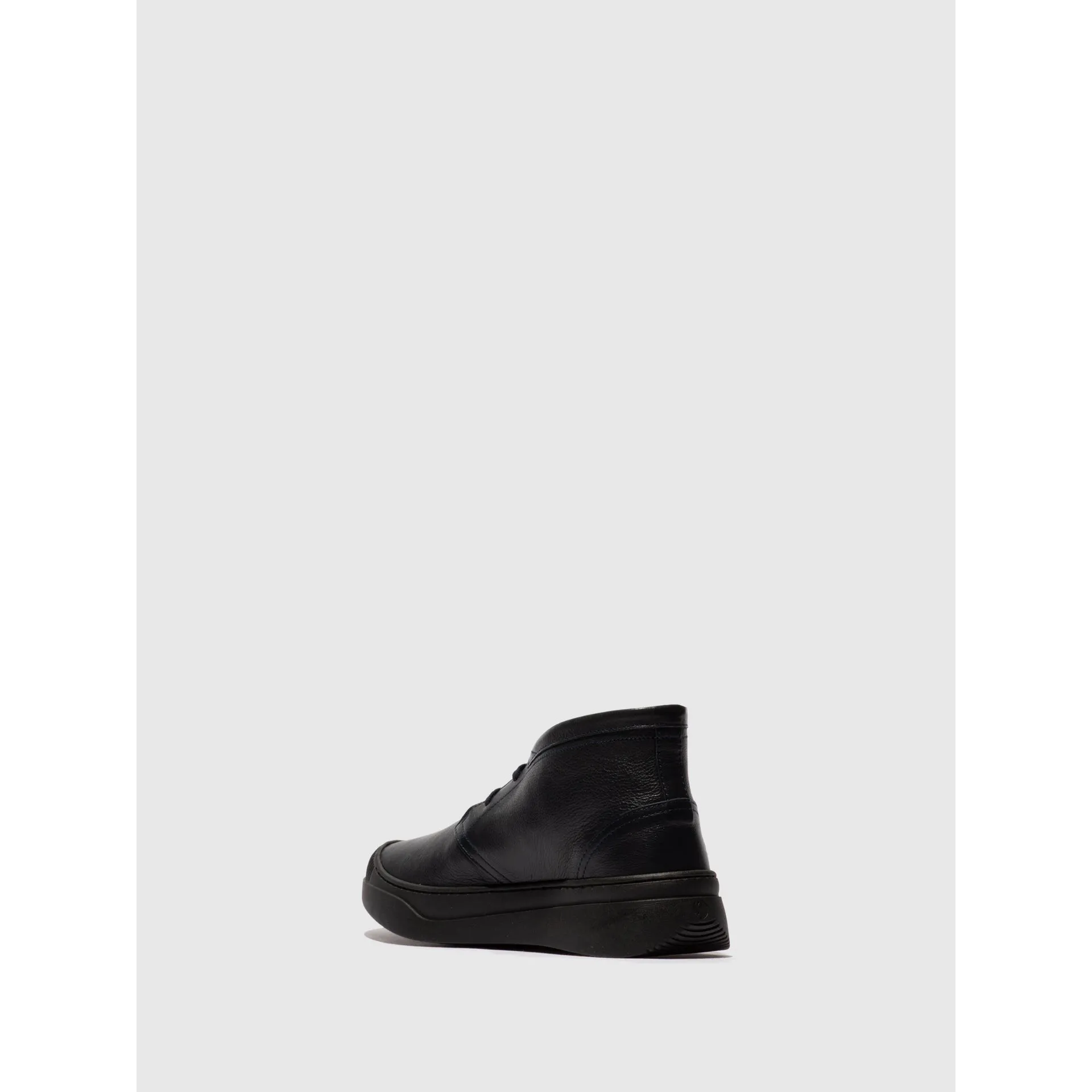 Softinos ALTI772SOF Ladies Navy Lace Up Ankle Boots