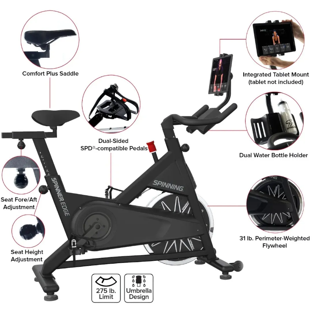 Spinning Edge Connected Spinner Home Bike