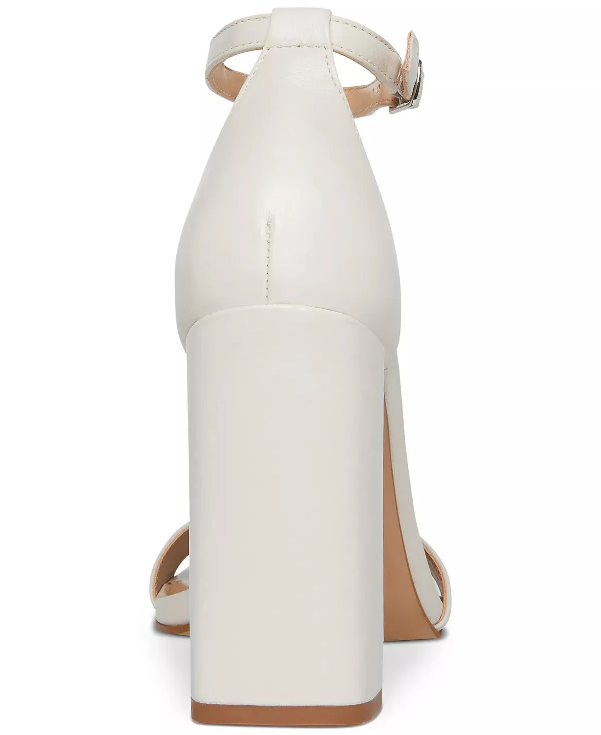 Steve Madden Tiaa Bone Leather Two-piece Dress Sandals
