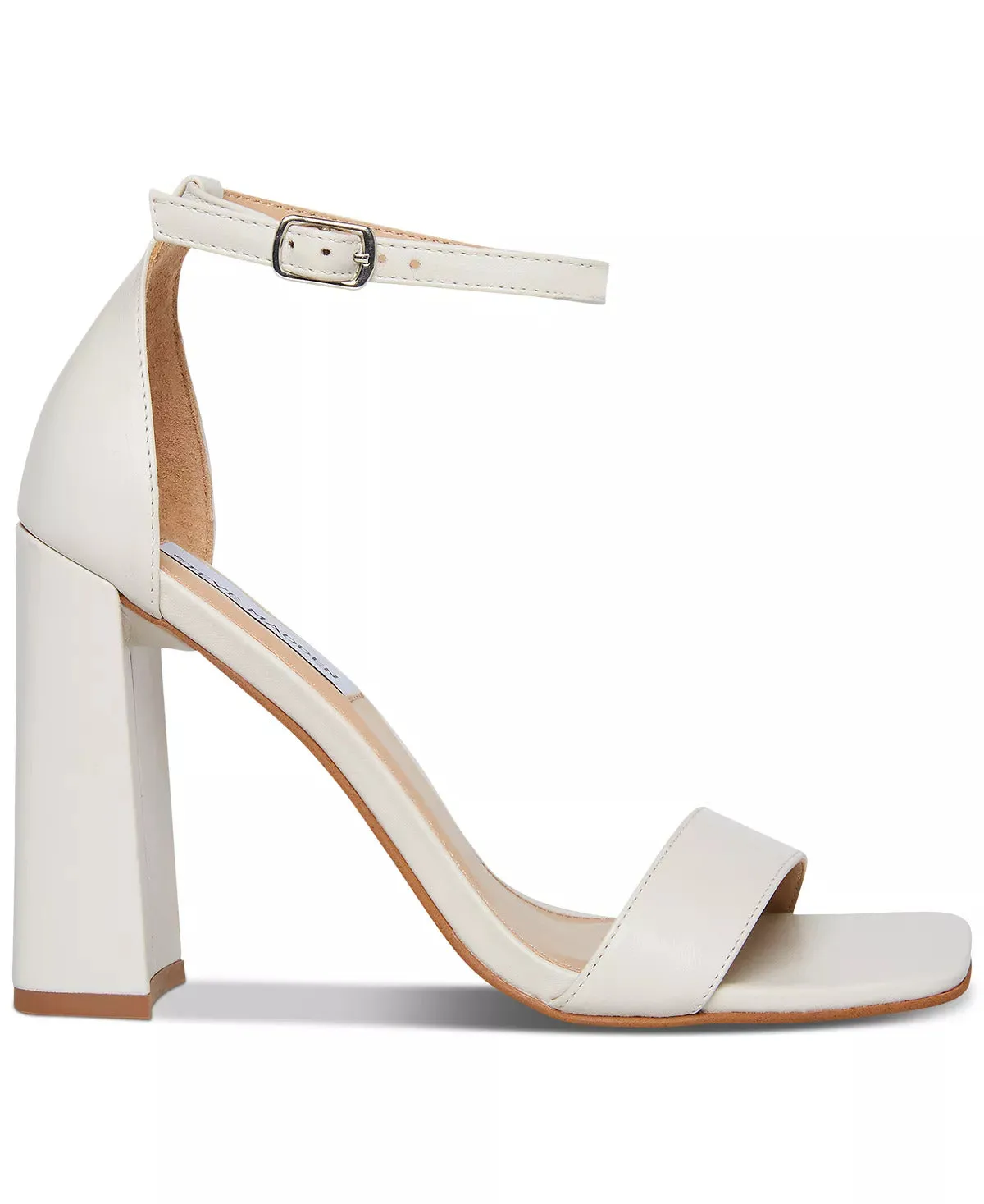 Steve Madden Tiaa Bone Leather Two-piece Dress Sandals