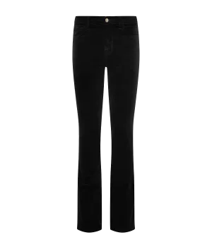 Stevie H/R Straight Pant in Black