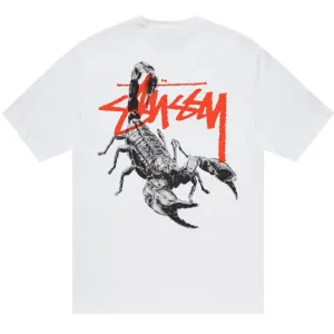 Stussy Scorpion Tee White
