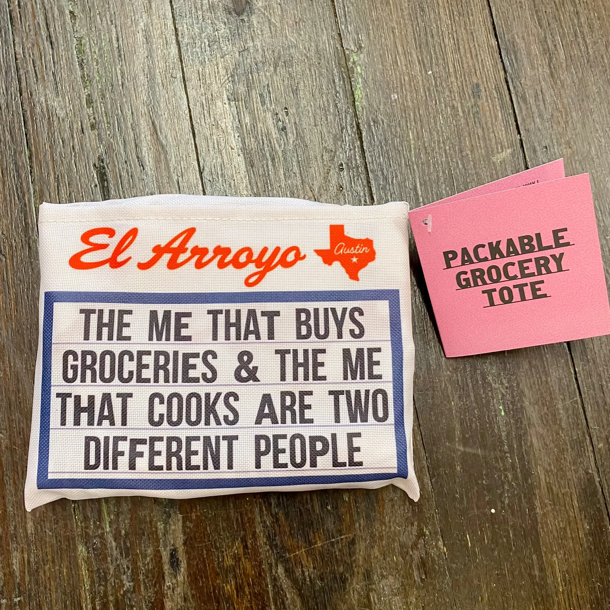 The Me That Buys Groceries & The Me That Cooks Are Two Different People Tote By El Arroyo