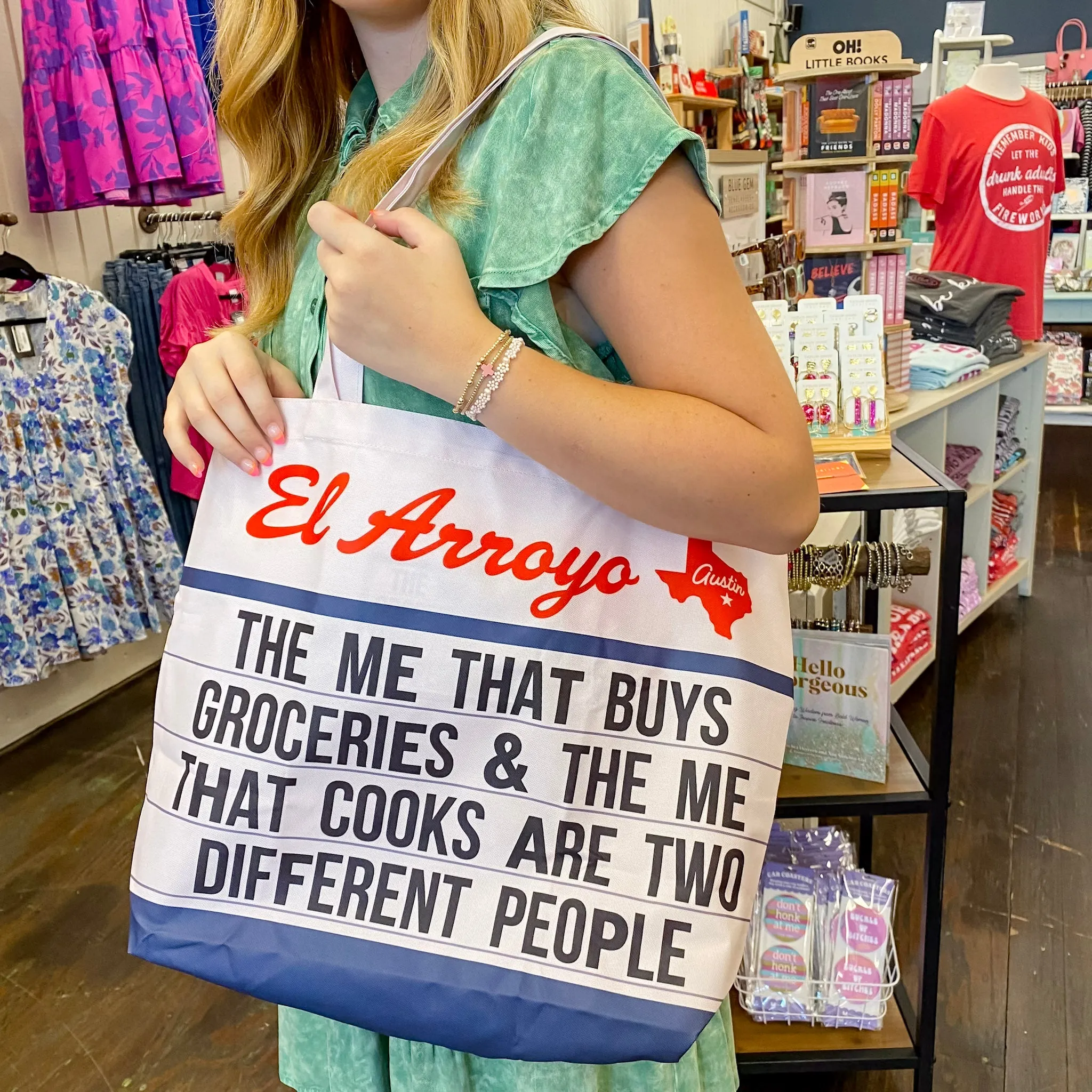 The Me That Buys Groceries & The Me That Cooks Are Two Different People Tote By El Arroyo