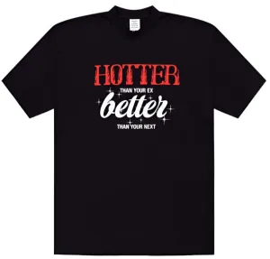 Vetements Hotter Than Your Ex T-Shirt Black