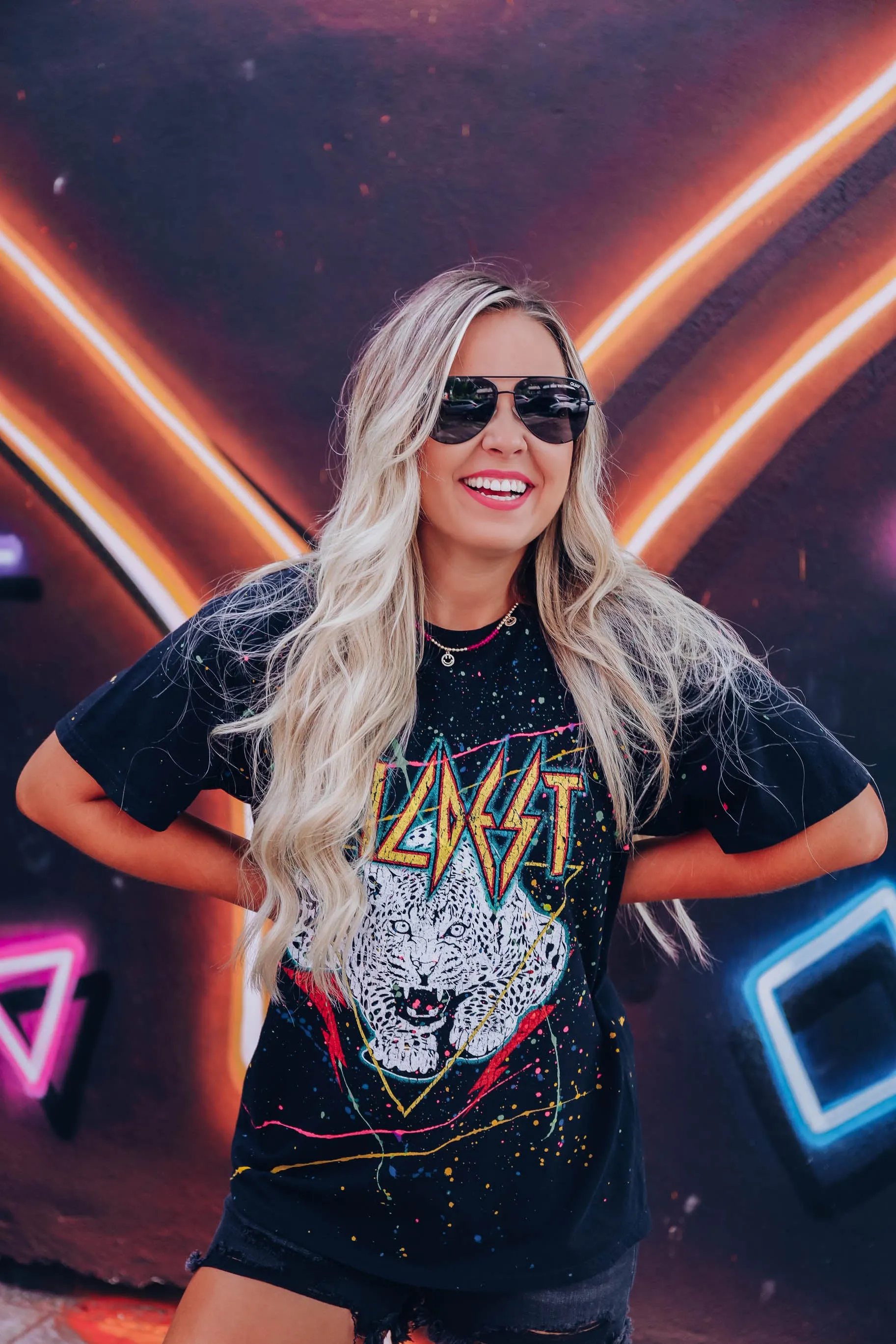 Wildest Splatter Paint Graphic Tee