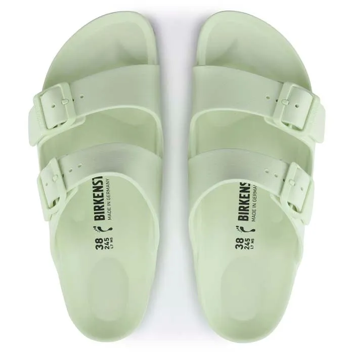 Womens Birkenstock Arizona EVA Narrow in Faded Lime
