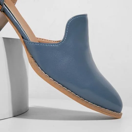 Womens Chunky Round Toe Ankle Boots