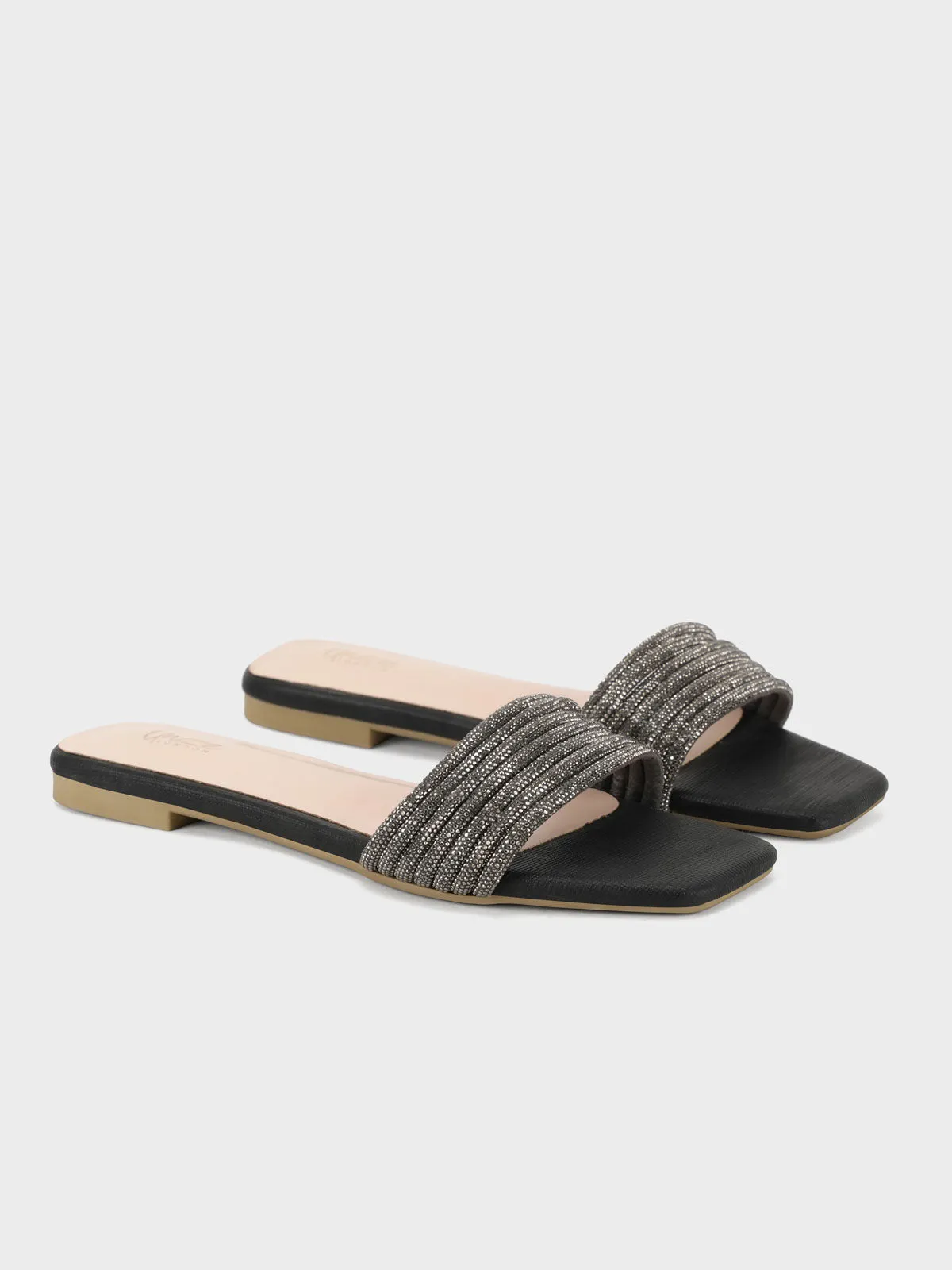Womens "CASRYST" Flat Summer Slippers