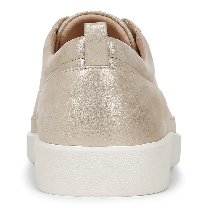 Womens Vionic Winny Lace Up Sneaker in Gold