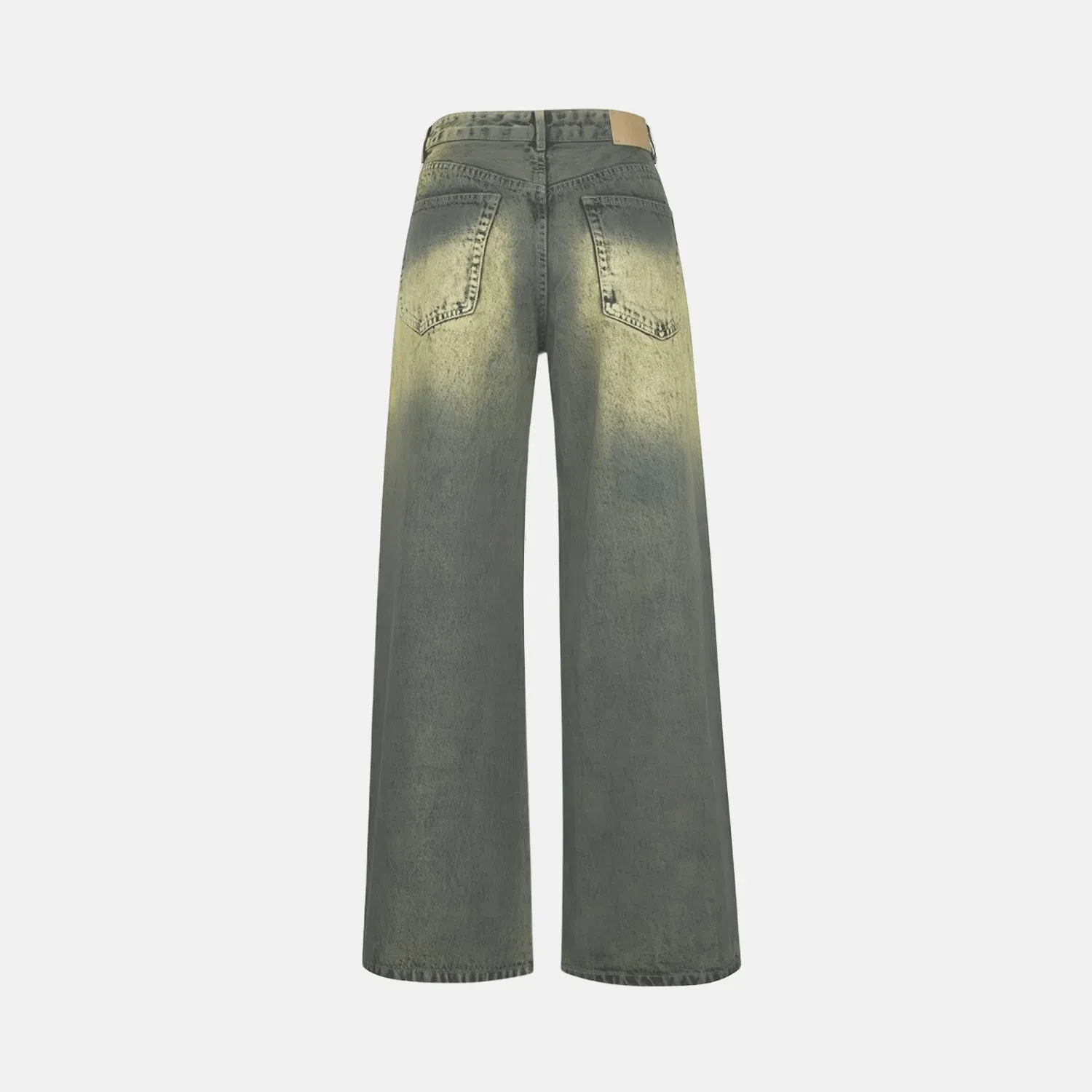 Zavina – Worn wash – Distressed jeans